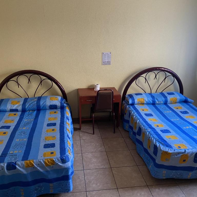 Hotel Del Centro - Standard Double Room with Two Double Beds - 11