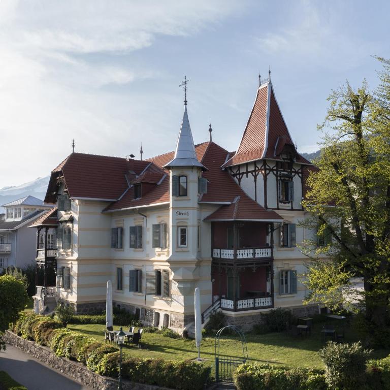 Villa Streintz - Doppel-/Zweibettzimmer mit Seeblick - 1