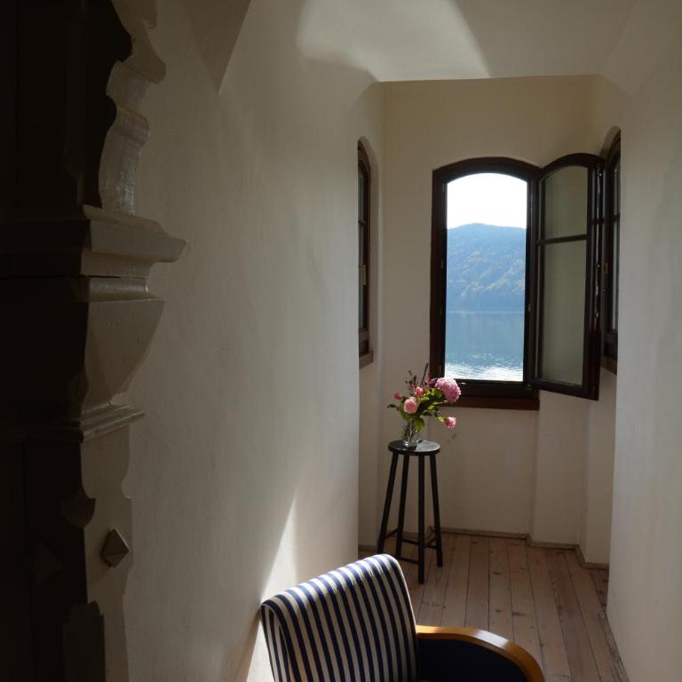 Villa Streintz - Doppelzimmer Turm mit Seeblick - 6