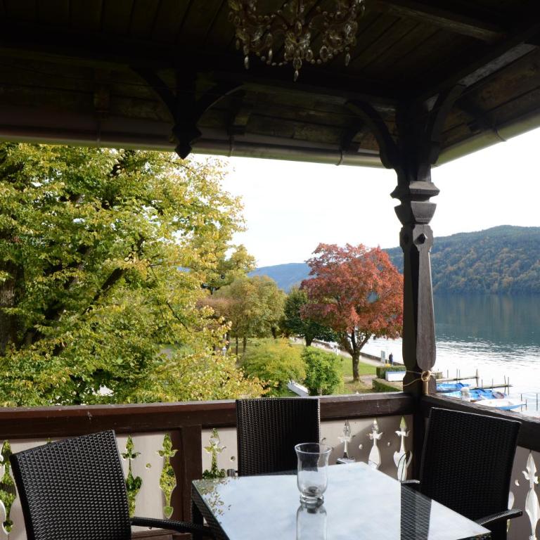 Villa Streintz - Doppelzimmer mit Balkon und Seeblick - 8