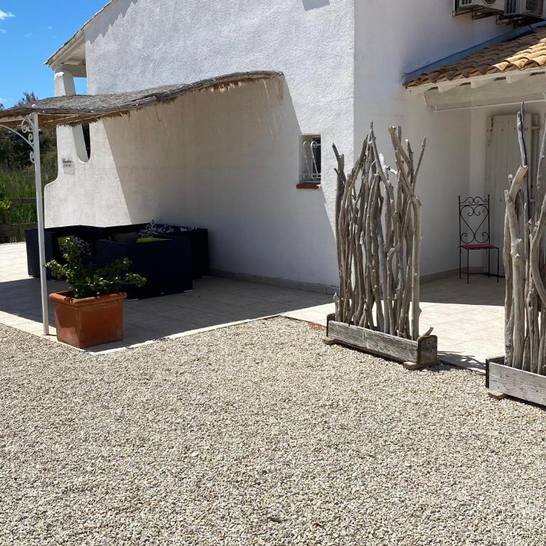 Le Mas de Cocagne - Chambre Double avec Terrasse - 4