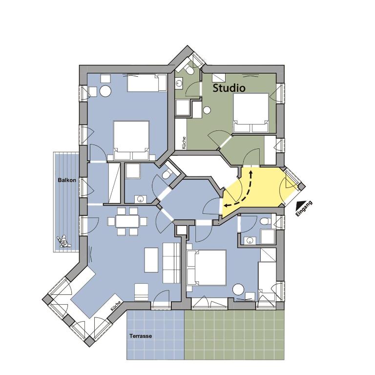 Mesnerhaus Filzmoos - Apartamento de 3 dormitorios - 14