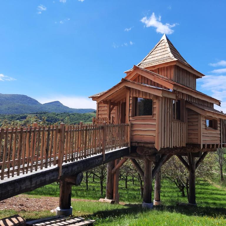 Roulottes au pied du Vercors - Chalet Supérieur - 2
