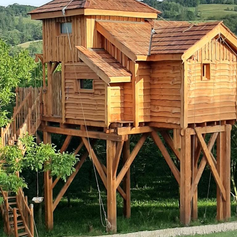 Roulottes au pied du Vercors - Chalet Supérieur - 15