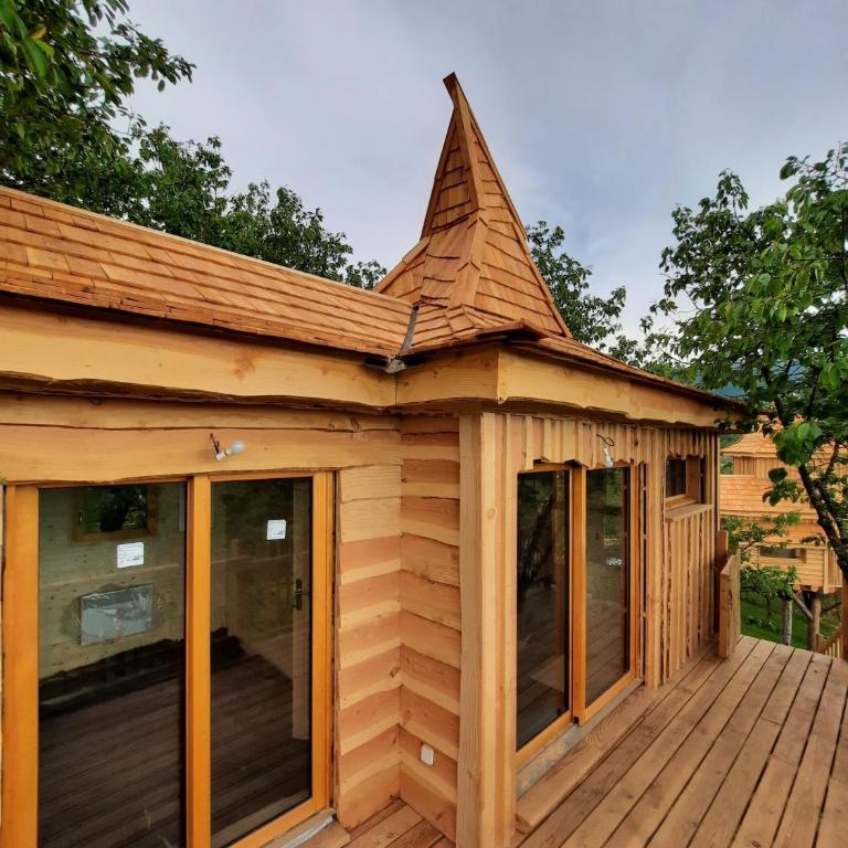 Roulottes au pied du Vercors - Chalet Supérieur - 2