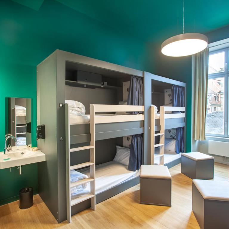 The People - Strasbourg - Lit dans Dortoir Mixte de 6 Lits - 1