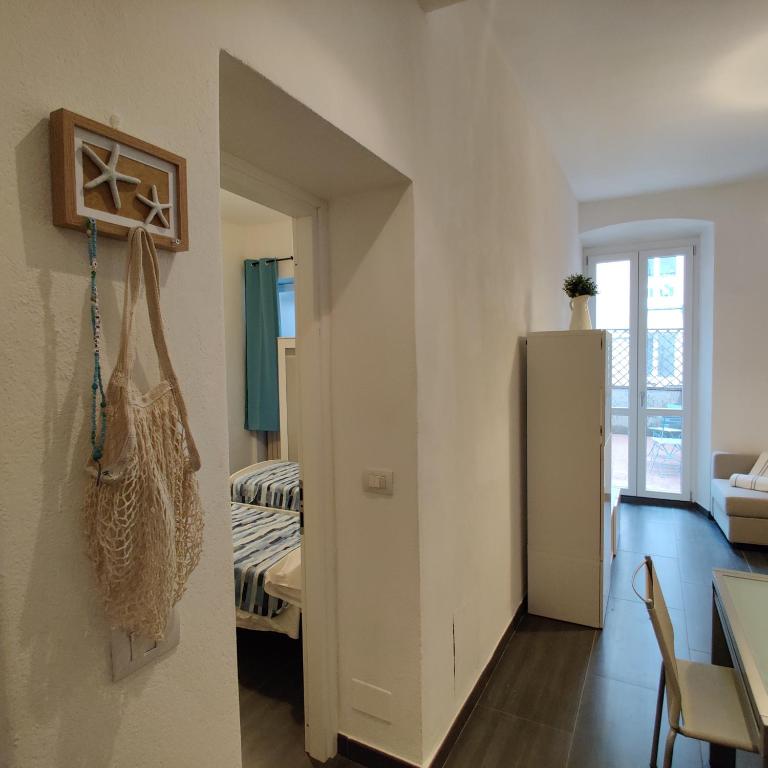 Vista sul carruggio, centro storico di Chiavari - Appartement 2 Chambres - 14