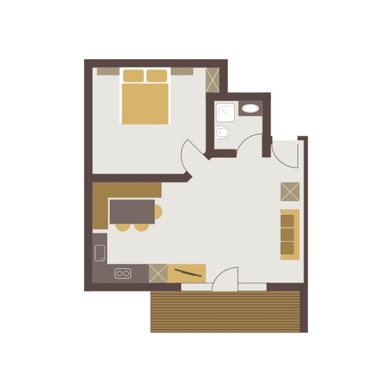 Bergkristall Ladis - One-Bedroom Apartment with Balcony - 8
