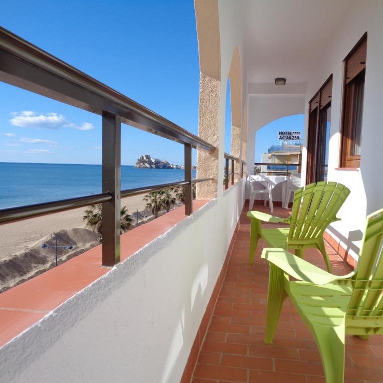 Primera Línea de Playa, Ada Benedicto XIII, Aire acondicionado, WiFi, Parking - Apartamento con vistas al mar - 4ª planta - 1