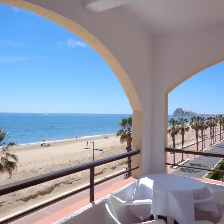 Primera Línea de Playa, Ada Benedicto XIII, Aire acondicionado, WiFi, Parking - Apartamento con vistas al mar - 3ª planta - 9