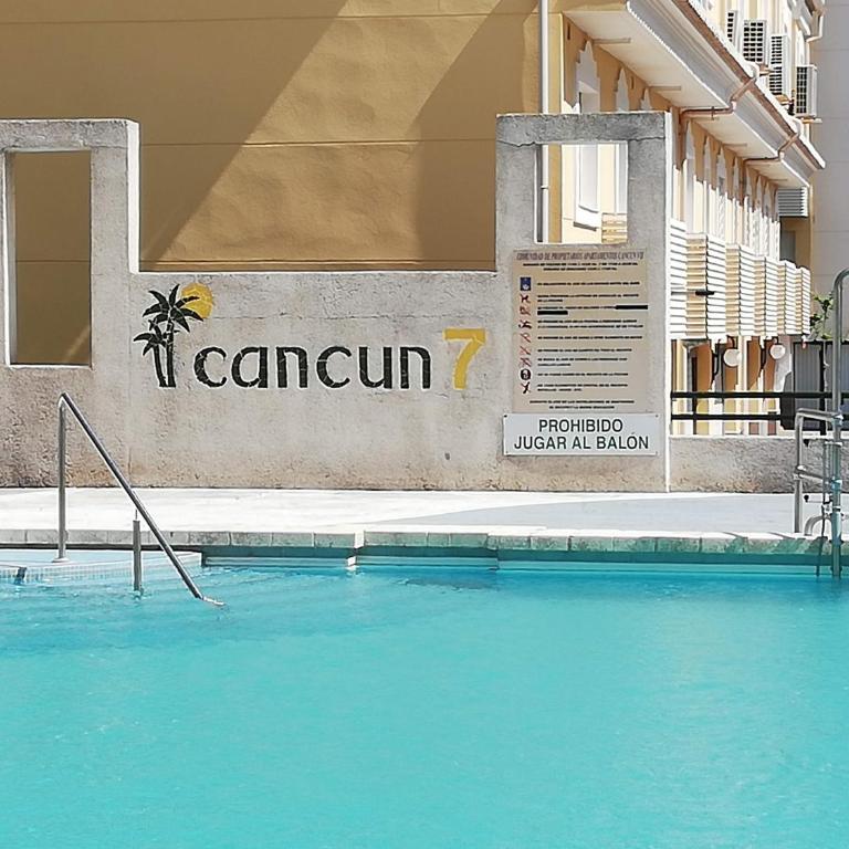 Cancun VII Solo Familias Serviplaya - Apartamento con terraza - 40