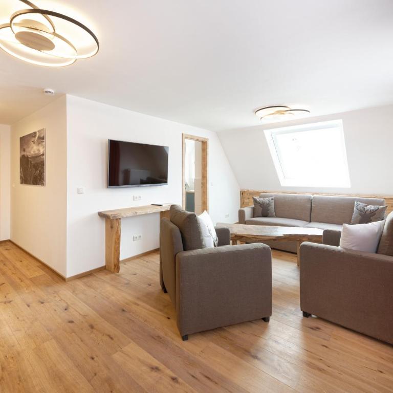 Hotel garni Alpengruss - Suite mit Bergblick - 3