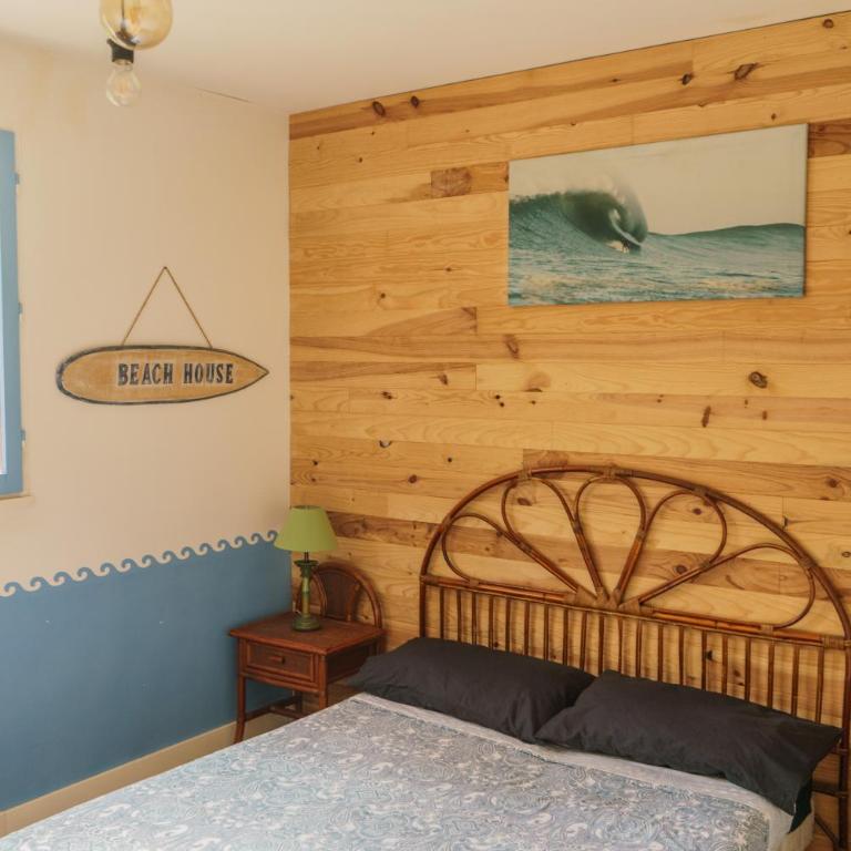 Roofless Surf Lodge - Doppelzimmer mit Gartenblick - 1