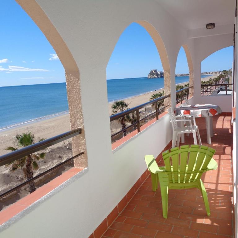 Primera Línea de Playa, Ada Benedicto XIII, Aire acondicionado, WiFi, Parking - Apartamento con vistas al mar - 4ª planta - 9
