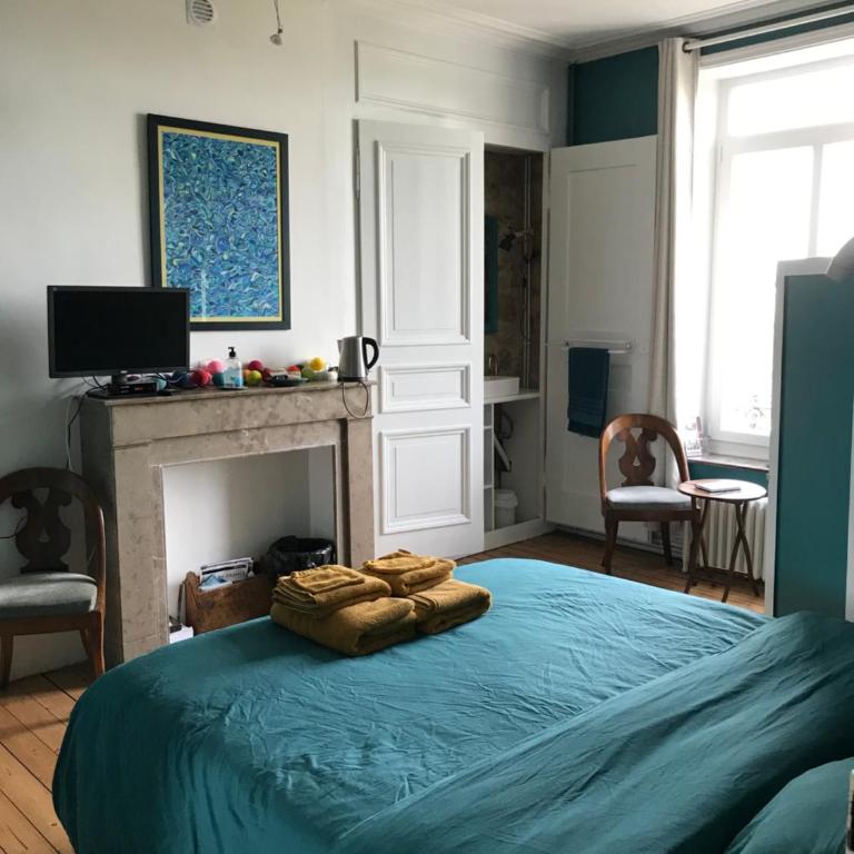 Chambre cosy dans maison de maître - Grande Chambre Double - 1