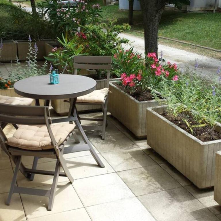 Studio, terrasse, piscine, plage, Les Minimes - Studio - 6