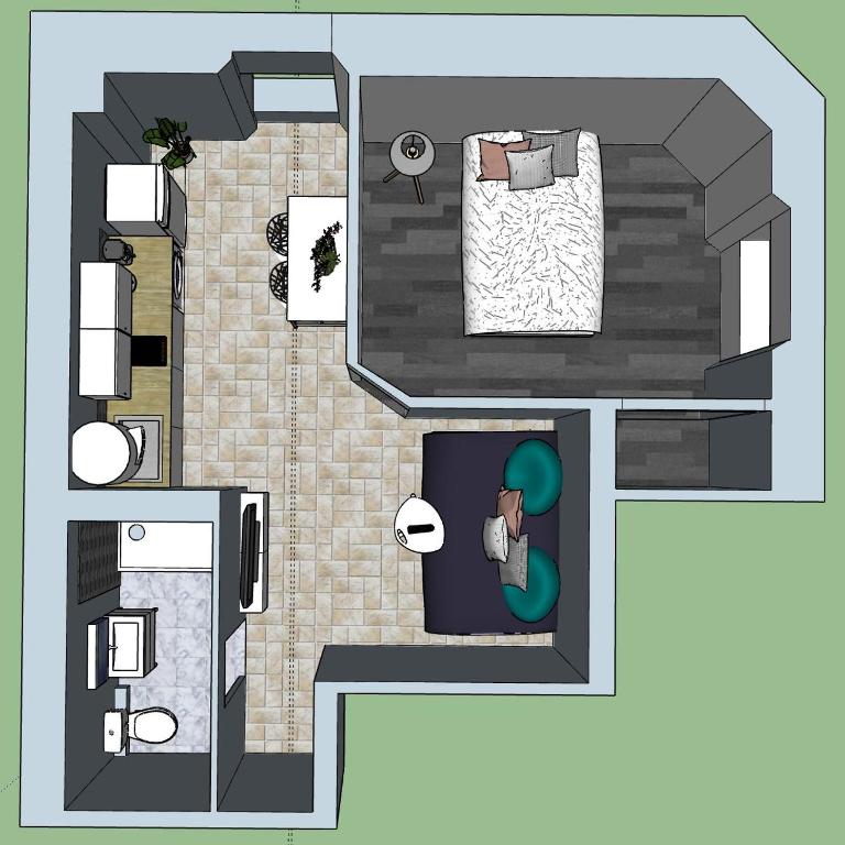 GregBnb - T2 Design 34m2 - Toulon Est - Wifi Fibre - n9 - Appartement 1 Chambre - 22