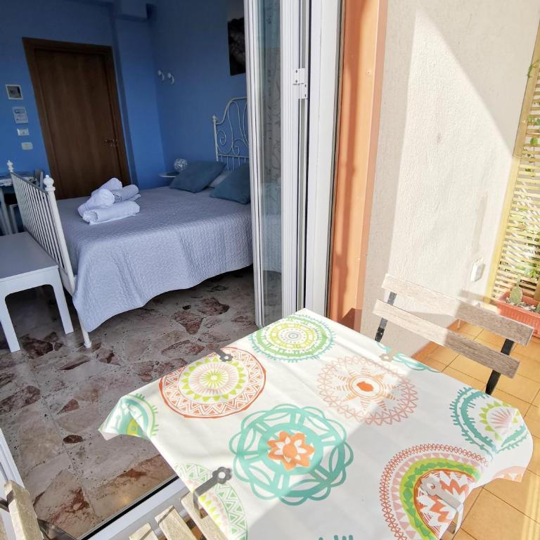 B&B MiraValle Agrigento - Camera Matrimoniale con Balcone e Vista Mare - 21