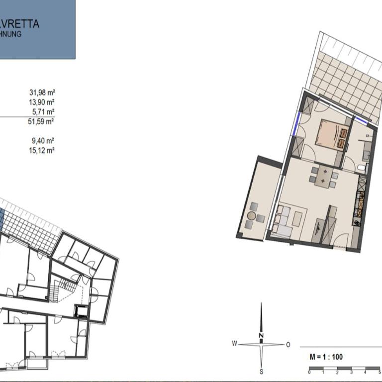 Charmantes Apartment in der Residenz Silvretta, inkl Silvretta Card Premium - Apartment mit 1 Schlafzimmer - 24
