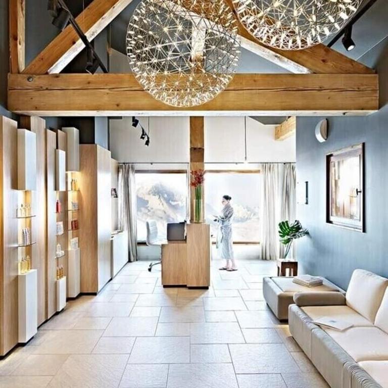 Chalet Mont Blanc - Arc 1950 - Ski-in Ski-out, 2 bed duplex, sleeps 8 - Two-Bedroom Apartment - 23