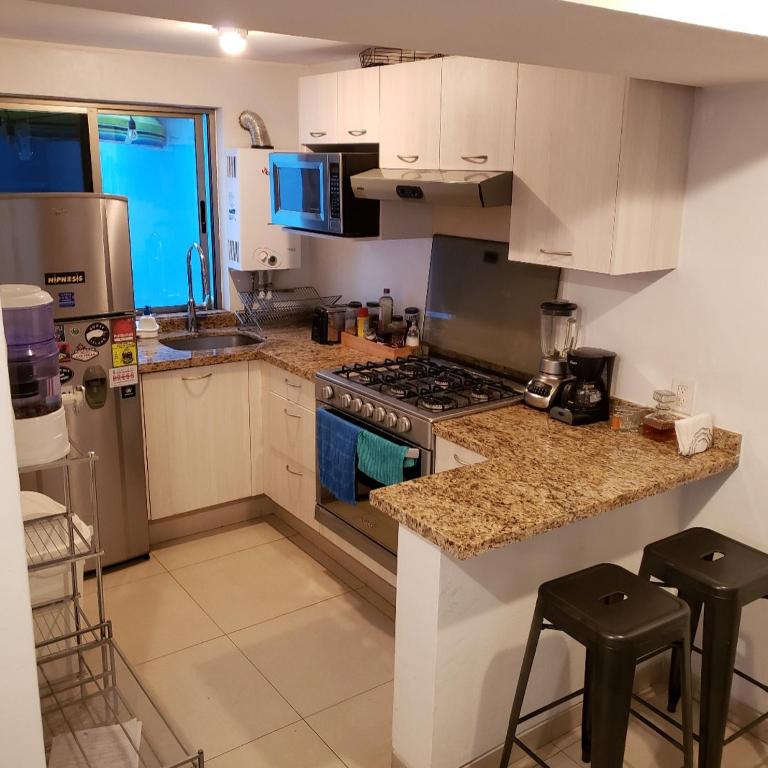 Terraza, Centrico WTC, Condesa, pet friendly - Apartamento de 2 dormitorios - 31