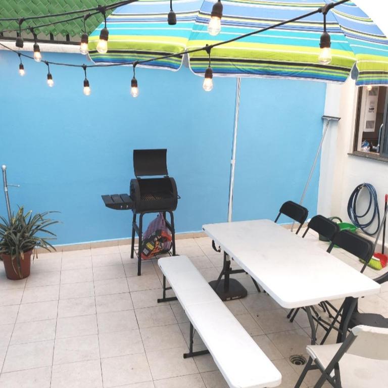 Terraza, Centrico WTC, Condesa, pet friendly - Apartamento de 2 dormitorios - 12