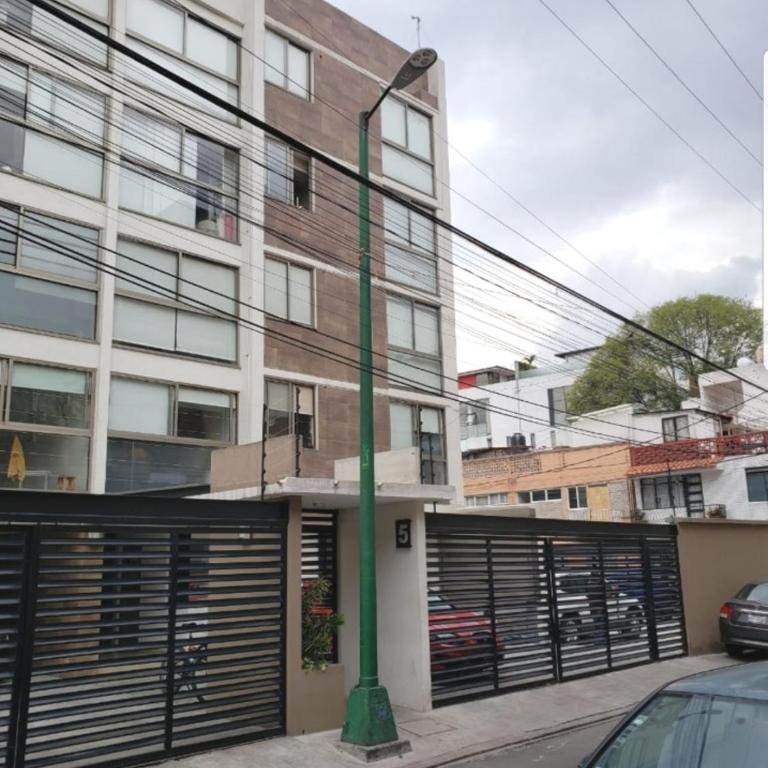 Terraza, Centrico WTC, Condesa, pet friendly - Apartamento de 2 dormitorios - 45