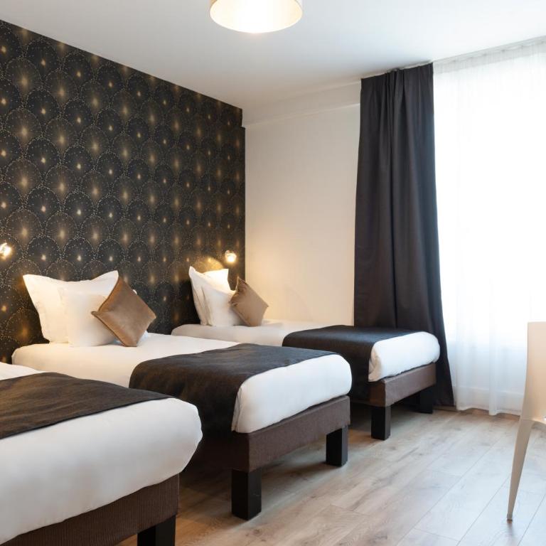 The Originals City, Hôtel Notre Dame, Rouen - Chambre Triple Standard - 2