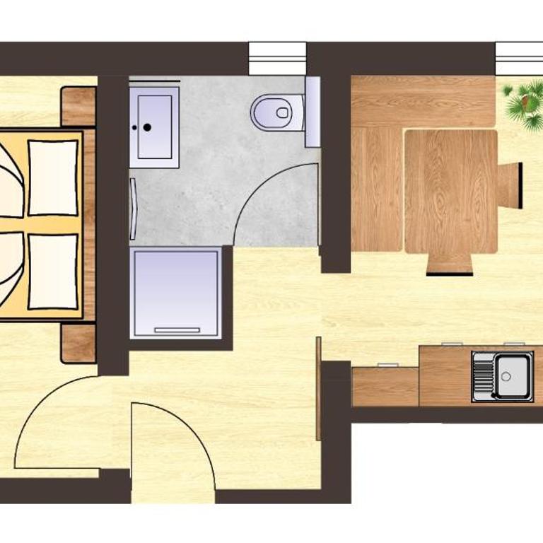 Haus Sonnwend - Apartment mit Bergblick Top 1 - 5
