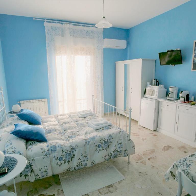 B&B MiraValle Agrigento - Camera Matrimoniale con Balcone e Vista Mare - 6