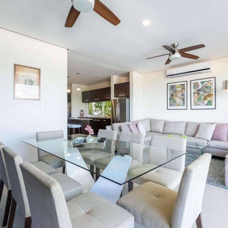 Sunset Condo 104 Puerta al Mar Isla Mujeres Mexico - Three-Bedroom Apartment - 10
