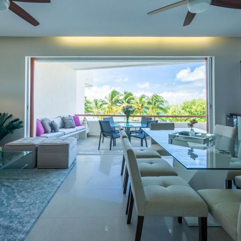 Sunset Condo 104 Puerta al Mar Isla Mujeres Mexico - Three-Bedroom Apartment - 2