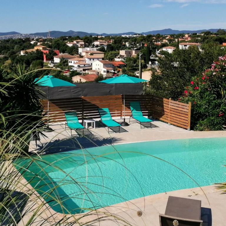 VILLAS-Piscine les MIMOSAS - Villa with Pool View and Terrace - 2