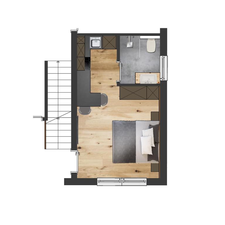Viktors Apartments - Studio - barrierefrei - 5