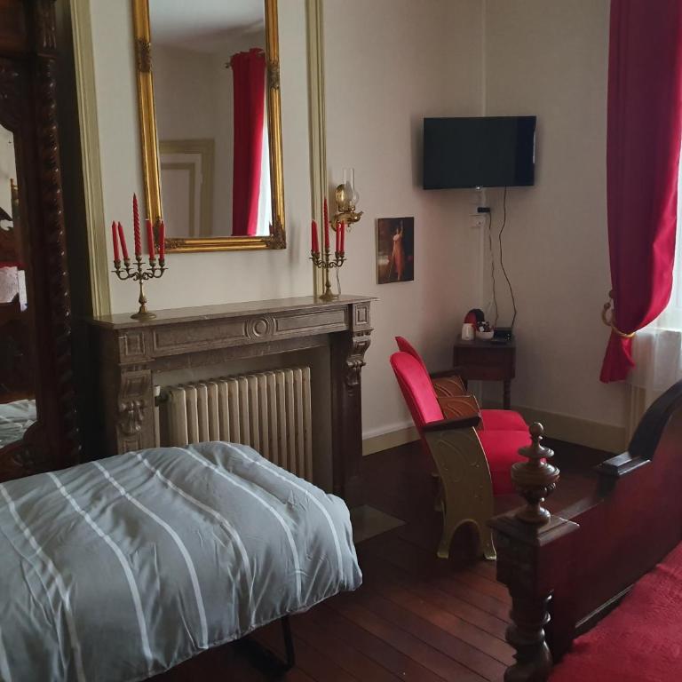 B & B Les Secrets des Loges - Chambre Double avec Salle de Bains Privative - 11