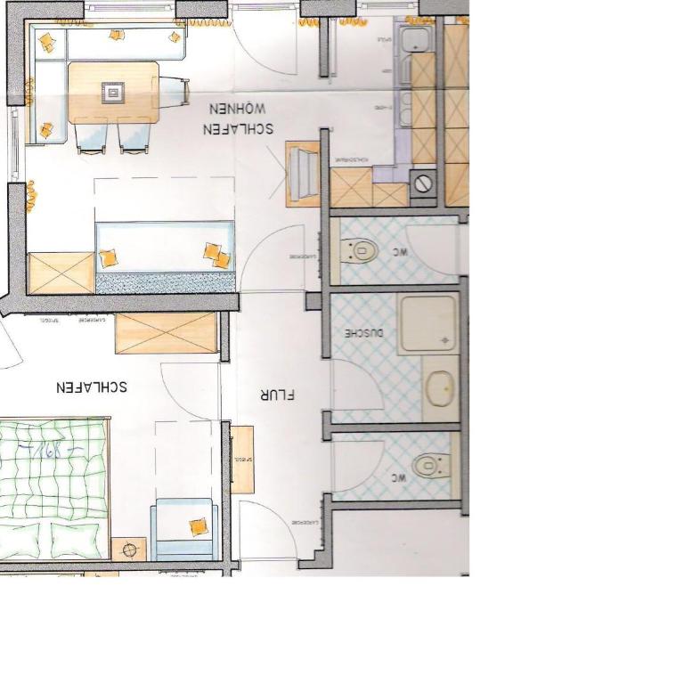 Haus Josefine - Apartment mit 1 Schlafzimmer und Balkon - 6