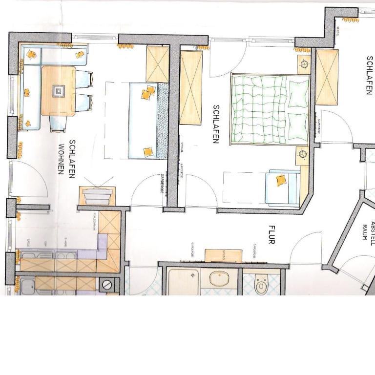 Haus Josefine - Apartment mit 2 Schlafzimmern und Balkon - 6