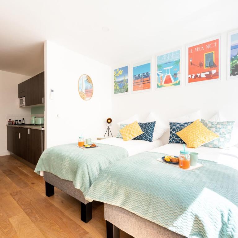 Superbe studio entièrement rénové - 50m croisette - Apartamento de 1 dormitorio - 4