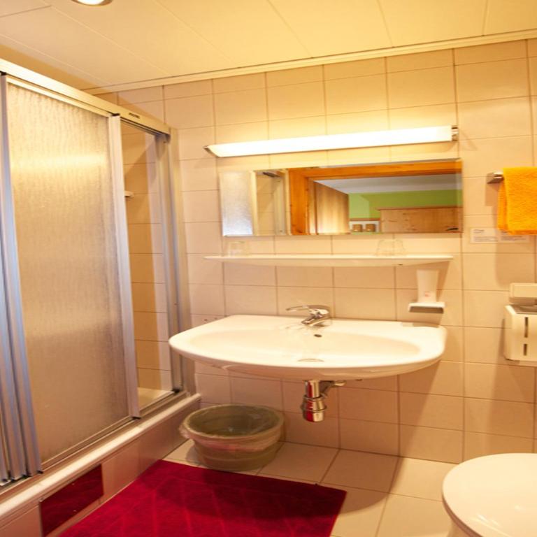 Pension Alpenrose - Einzelzimmer mit Dusche, WC und Balkon - 4