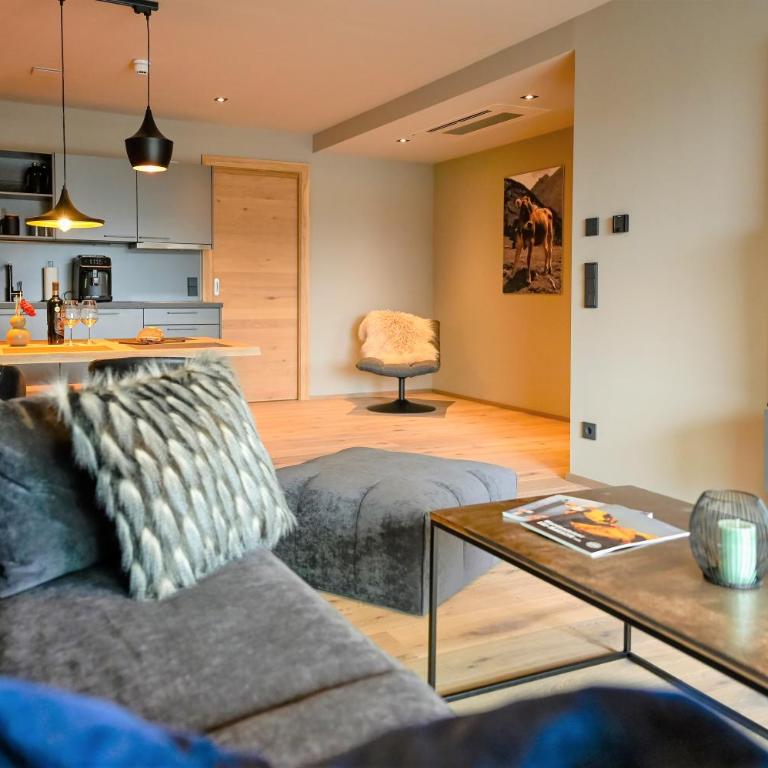 moun10 urlaubswohnen - Apartamento de 1 dormitorio con balcón y vistas a la montaña - 12