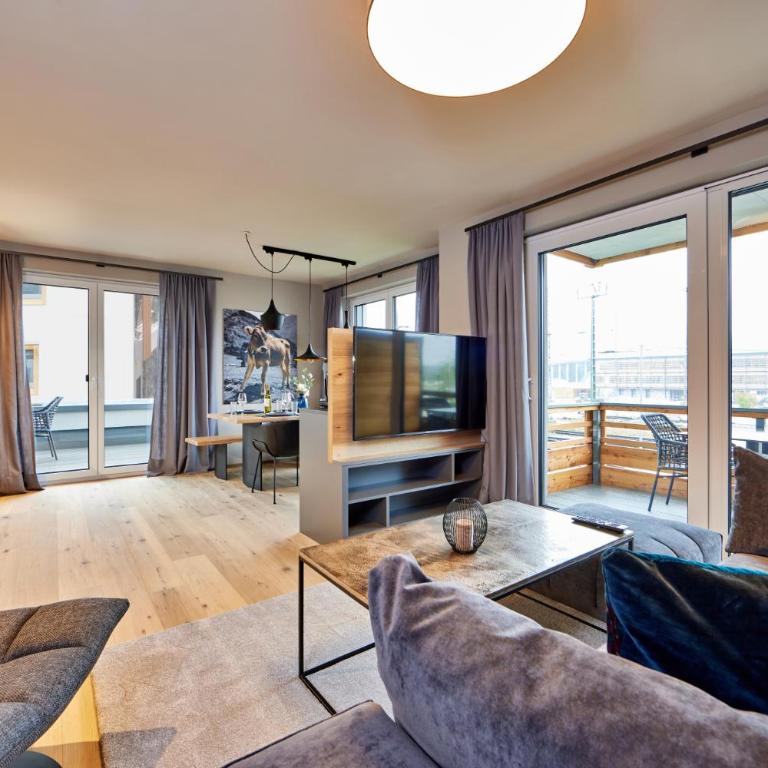 moun10 urlaubswohnen - Apartamento de 2 dormitorios con balcón y vistas a la montaña - 6