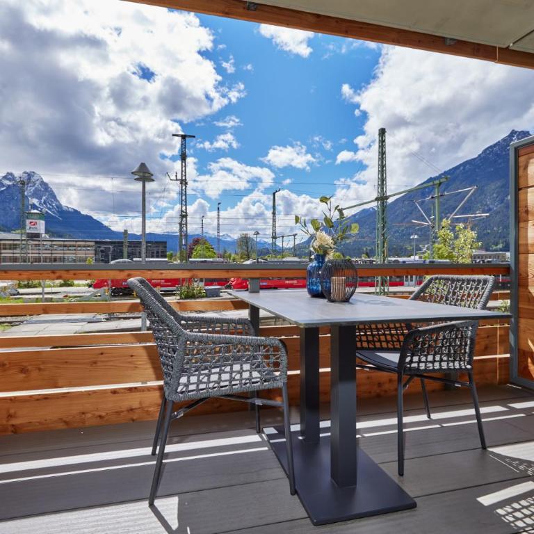 moun10 urlaubswohnen - Apartamento de 2 dormitorios con balcón y vistas a la montaña - 11