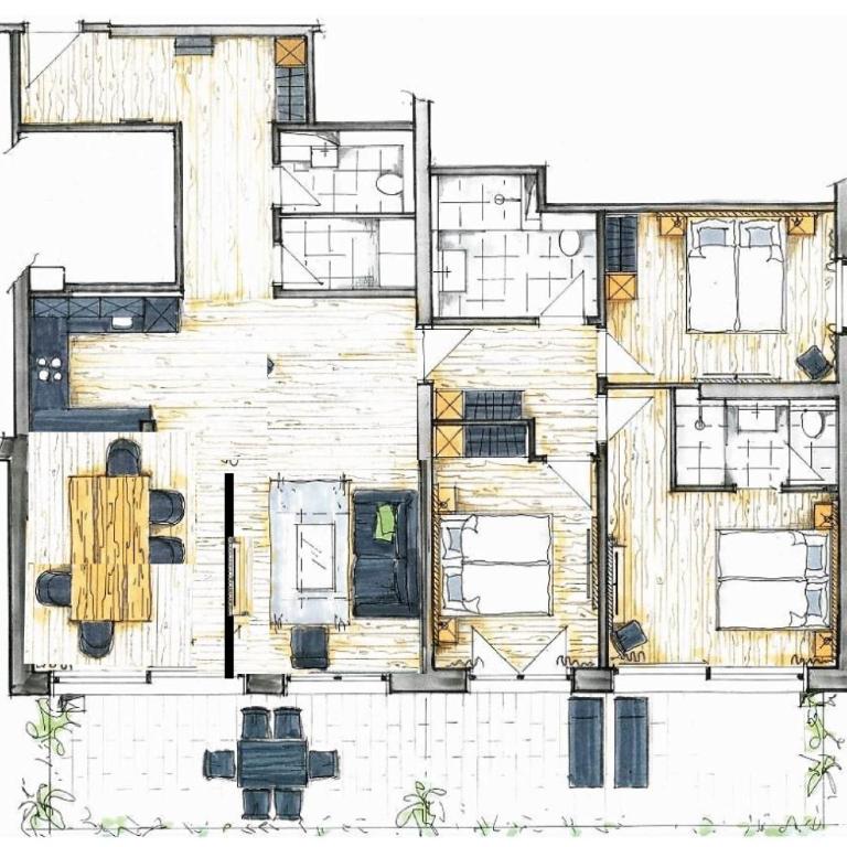 moun10 urlaubswohnen - Apartamento de 3 dormitorios con terraza - 23