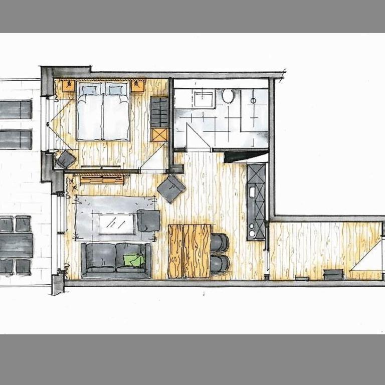 moun10 urlaubswohnen - Apartamento de 1 dormitorio con terraza - 16