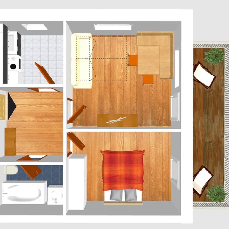 La Tambra - Residence - Central with Restaurant - Appartamento con Balcone - 9