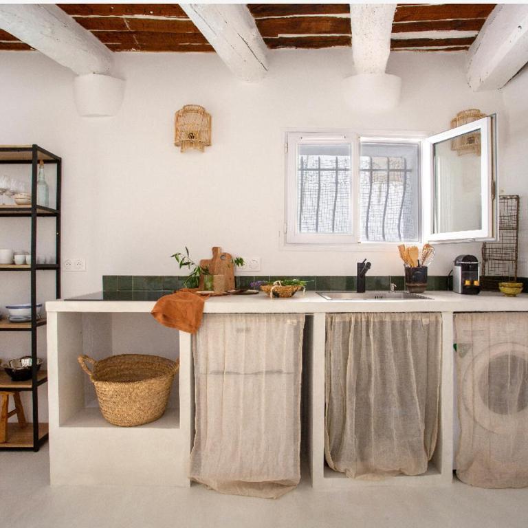 Vieil Antibes, plage de sable, avec parking - Appartement 1 Chambre - 4
