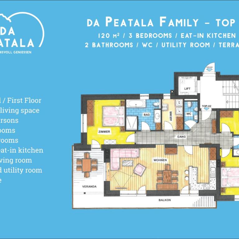 da Peatala Apartments - Apartamento con terraza - 30