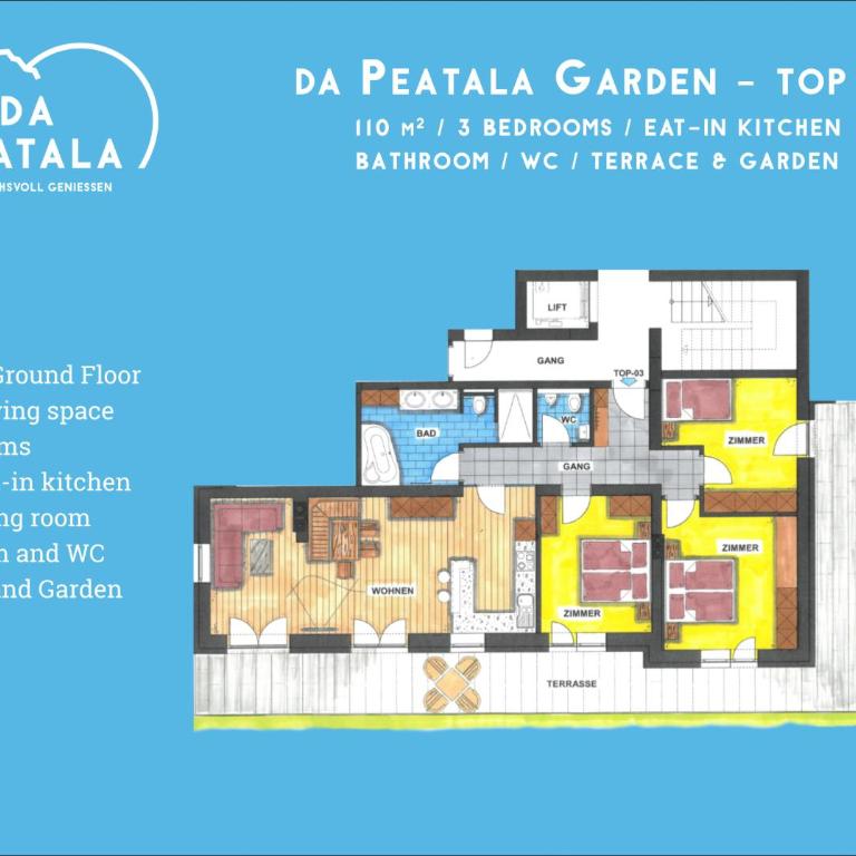 da Peatala Apartments - Apartamento con vistas al jardín - 30