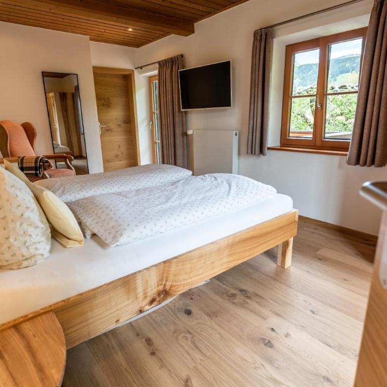 Gästehaus Neu am Passionstheater - Apartment mit Blick auf die Berge - 5