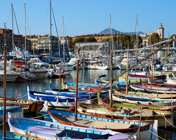 Studio neuf 25 m2, terrasse 35 m2 proche port Nice, Centre ville - Appartement 1 Chambre - 18